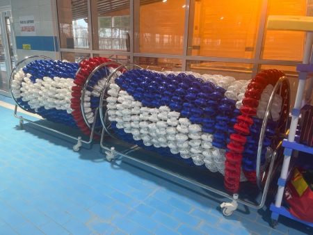 Передвижной роллер для разделительных дорожек 1,2 м